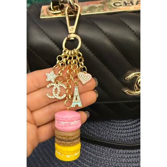 Gorgeous Handmade Designer Bag Purse Charm Keychain - Picture 5 of 7